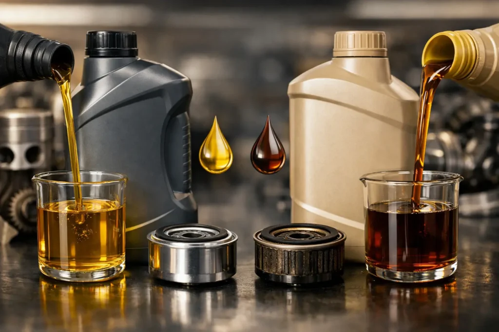 Synthetic Oil Versus Conventional Oil Explained